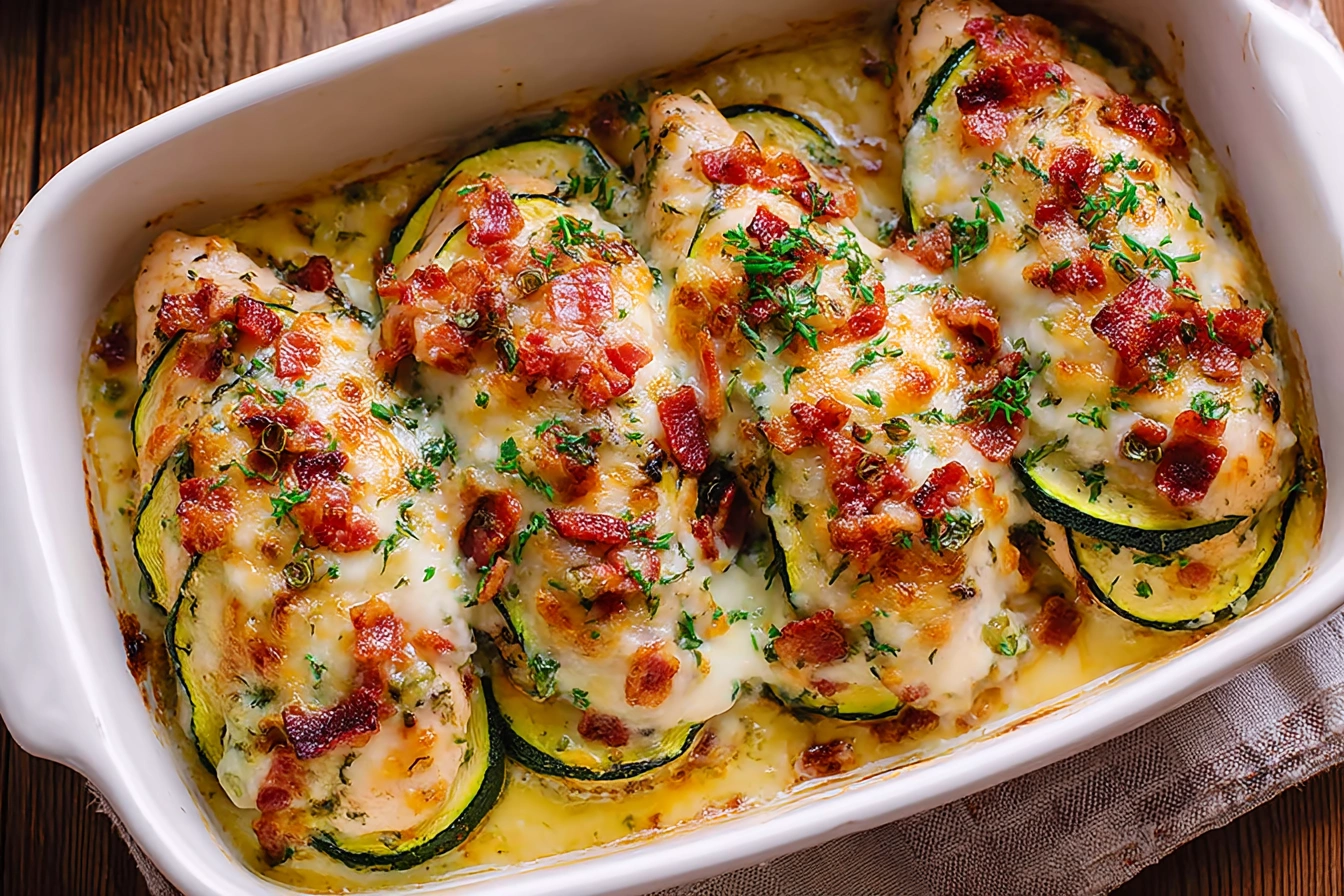 Chicken Zucchini Bake Chicken Zucchini Bake