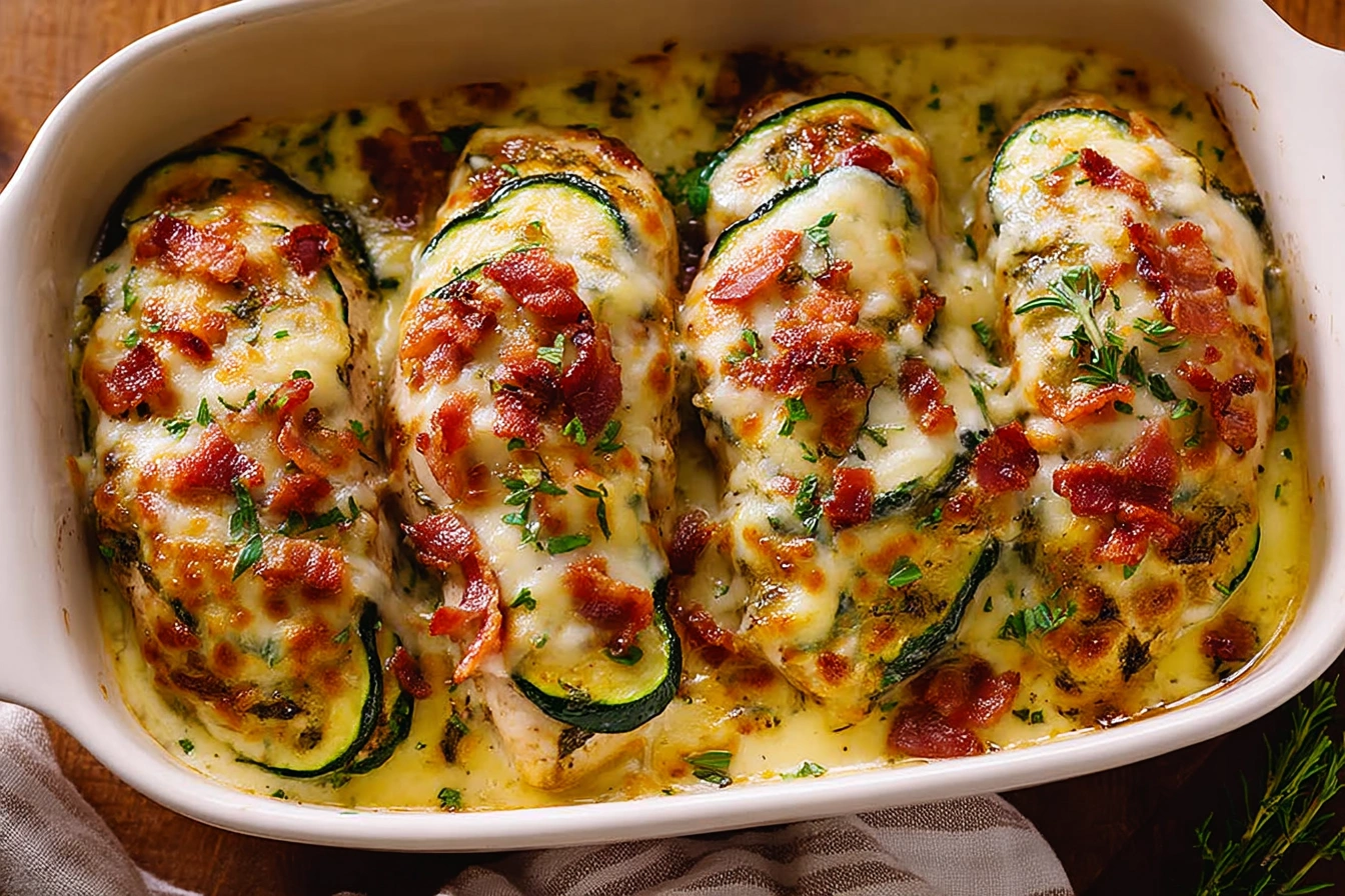 Chicken Zucchini Bake Chicken Zucchini Bake