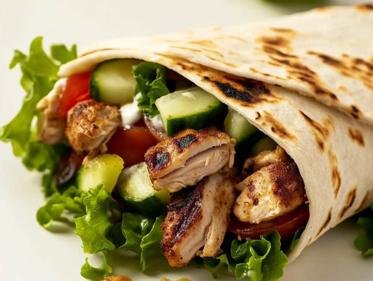 Chicken Shawarma Wrap Chicken Shawarma Wrap