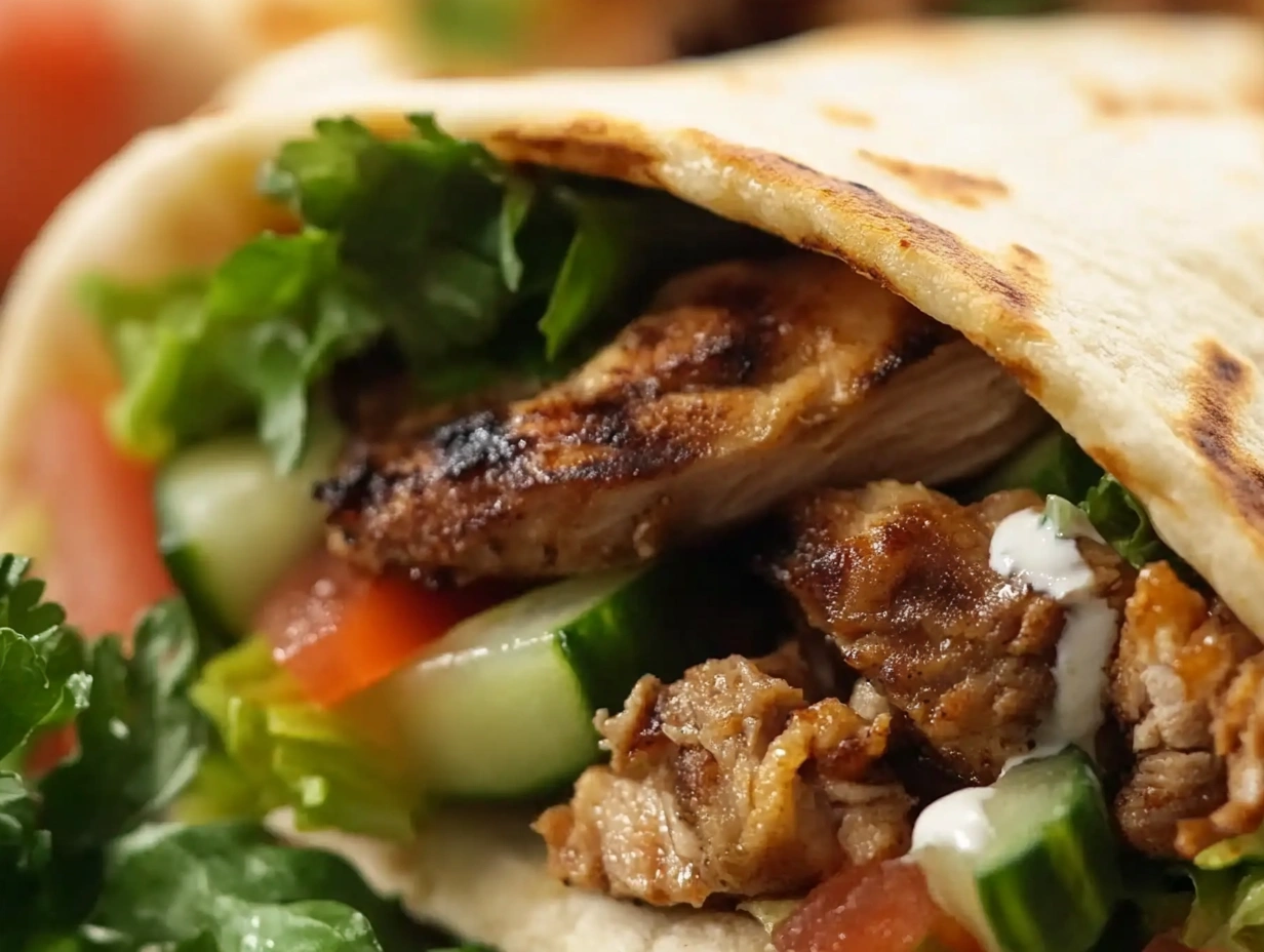 Chicken Shawarma Wrap Chicken Shawarma Wrap