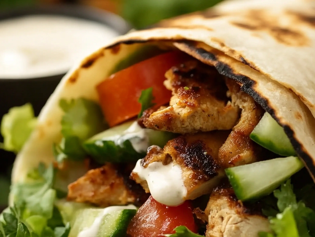 Chicken Shawarma Wrap