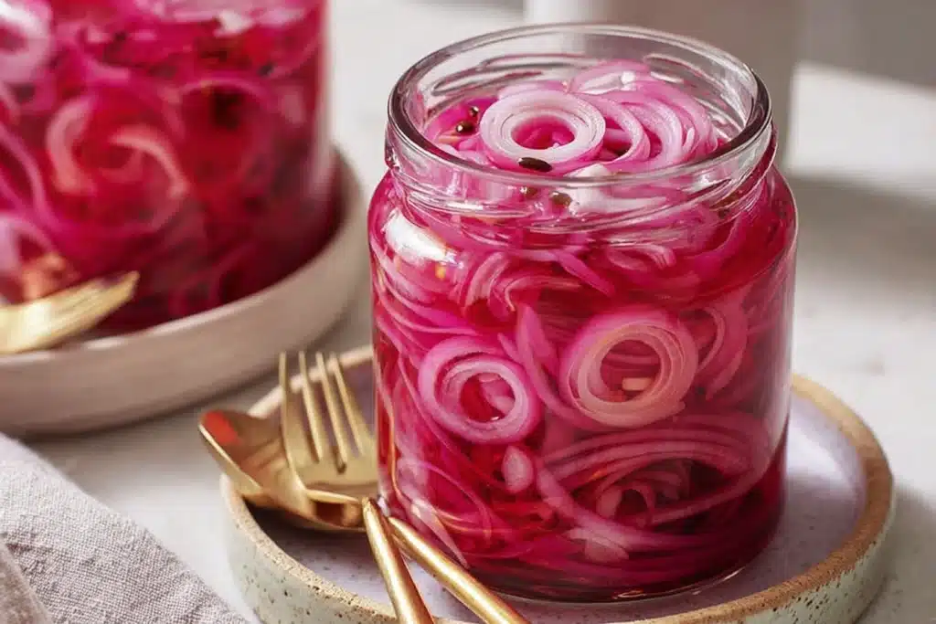 Quick Pickled Red Onions