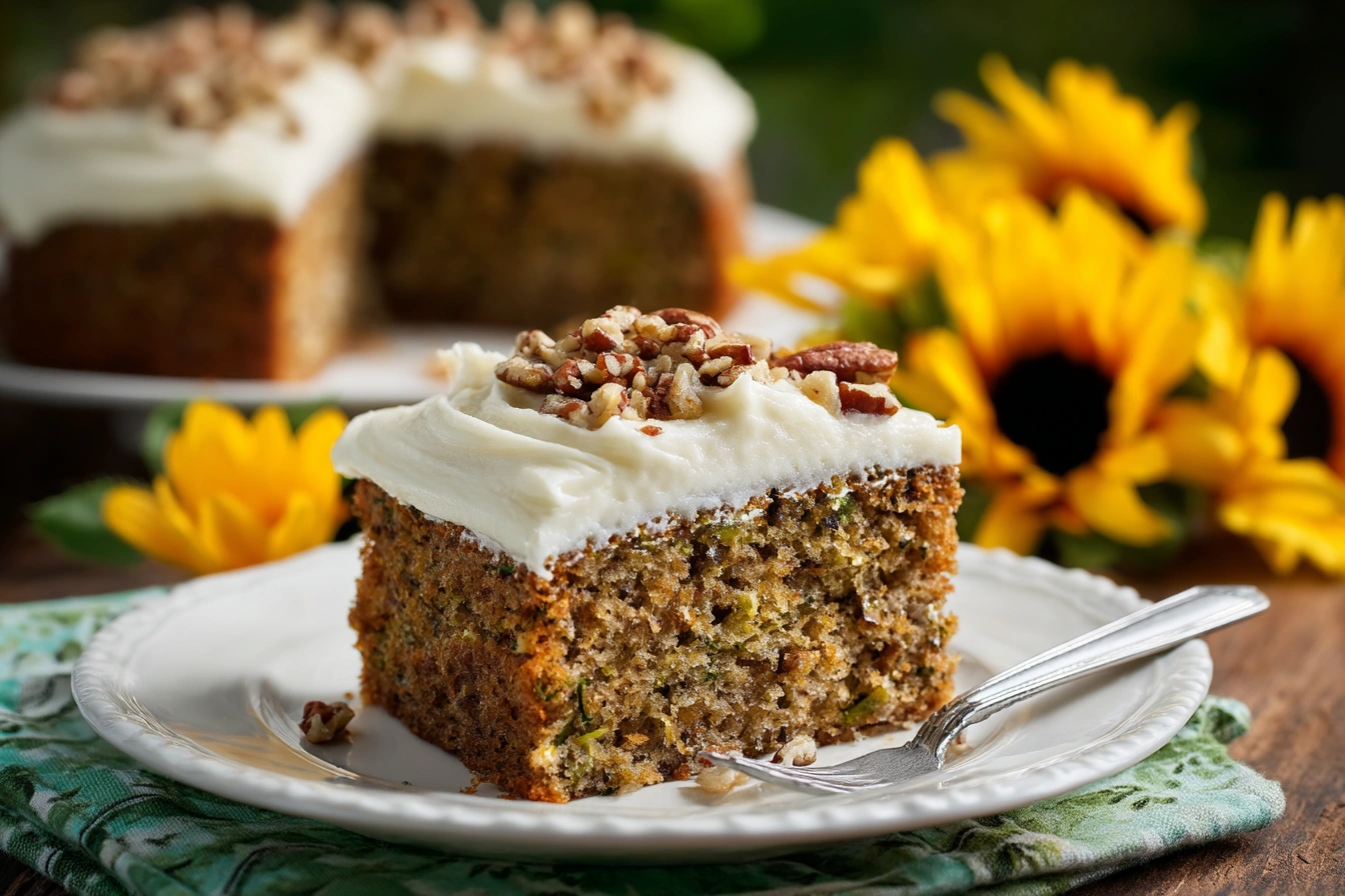 Zucchini Cake Recipe