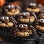 Peanut Butter Spider Cookies