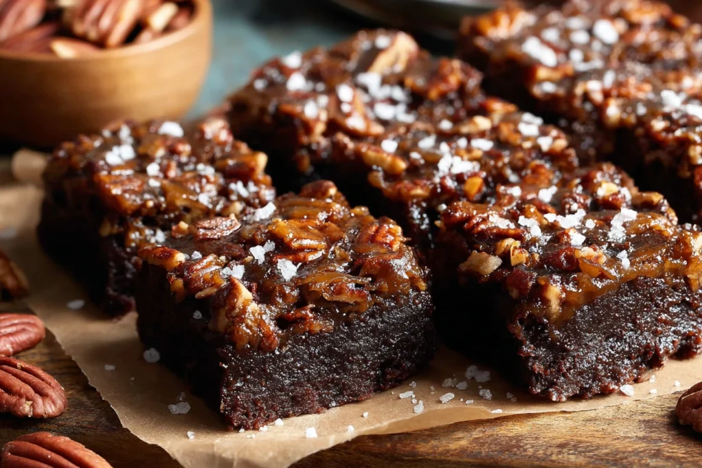 pecan pie brownies