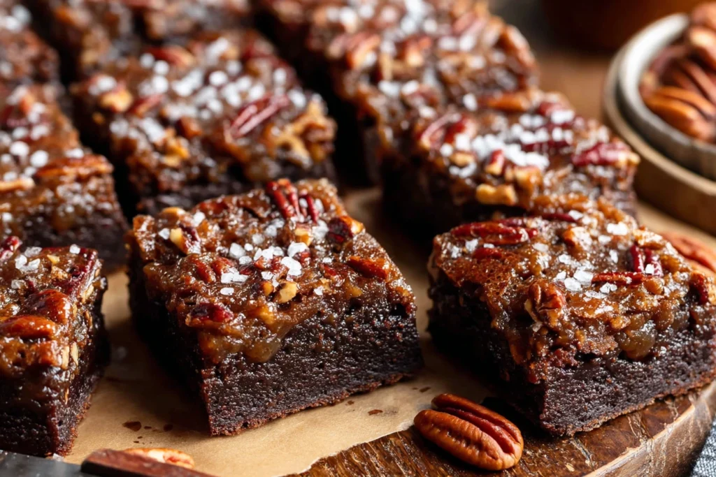 pecan pie brownies