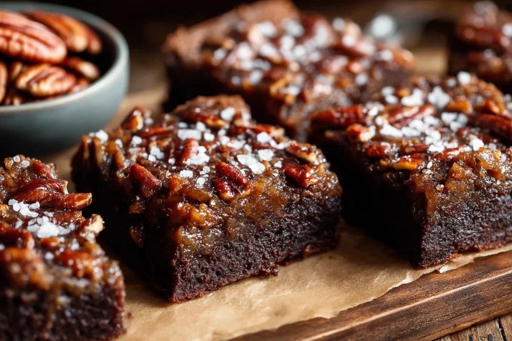 pecan pie brownies