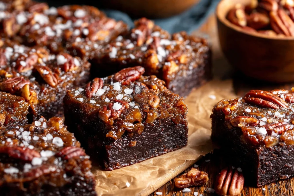 pecan pie brownies