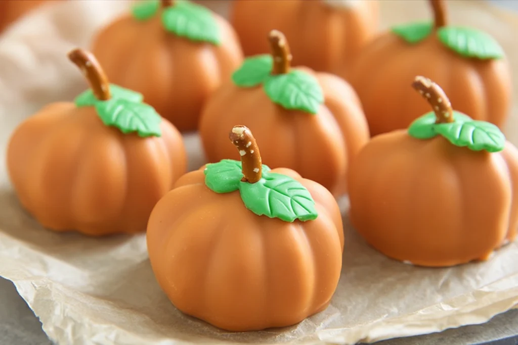 pumpkin Oreo balls