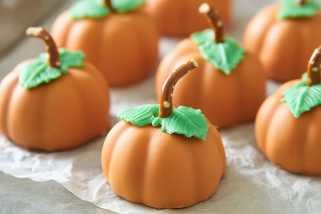 pumpkin Oreo balls