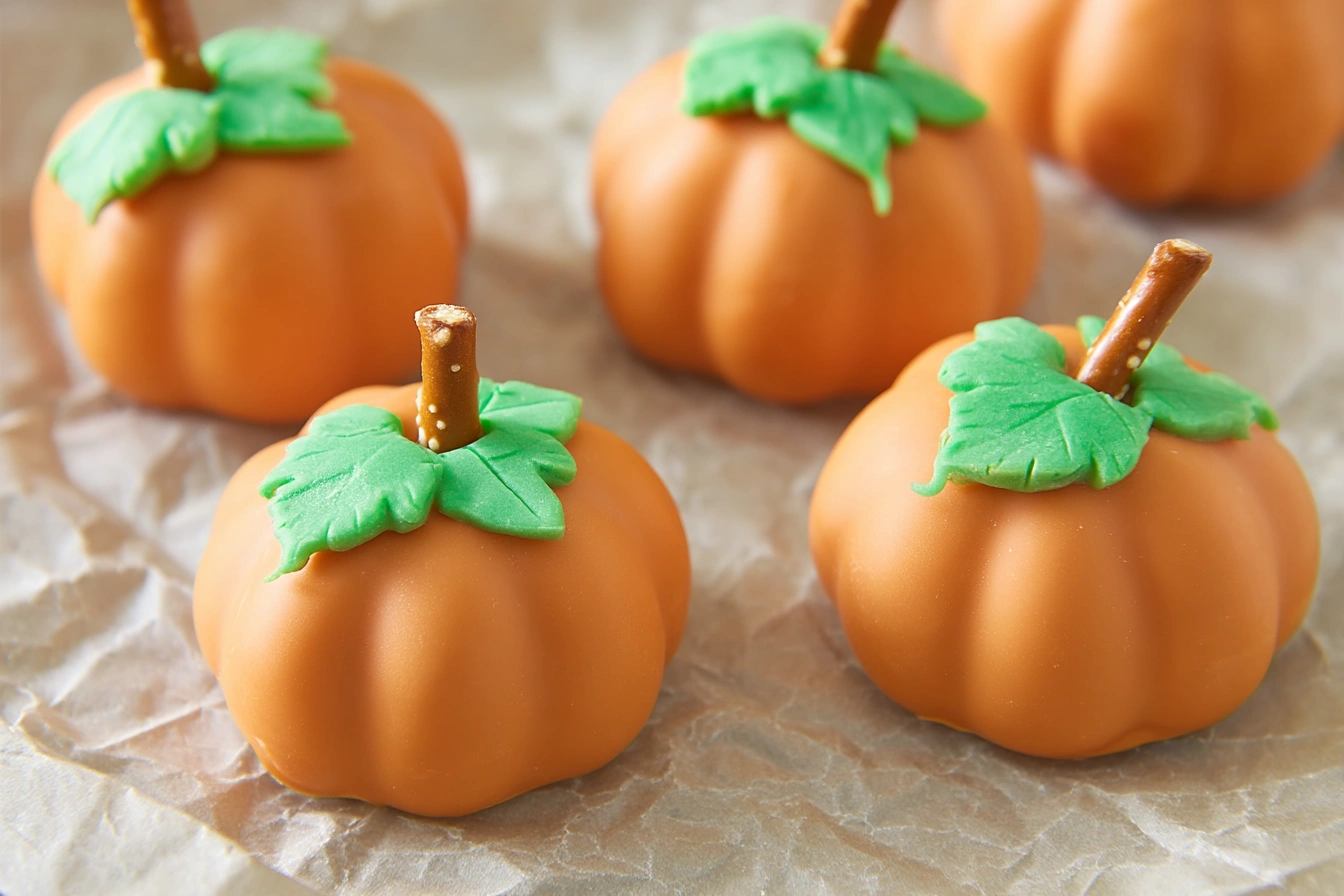 pumpkin Oreo balls