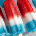 red white and blue popsicles