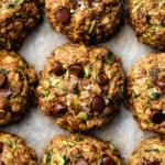 Healthy Zucchini Oatmeal Cookies