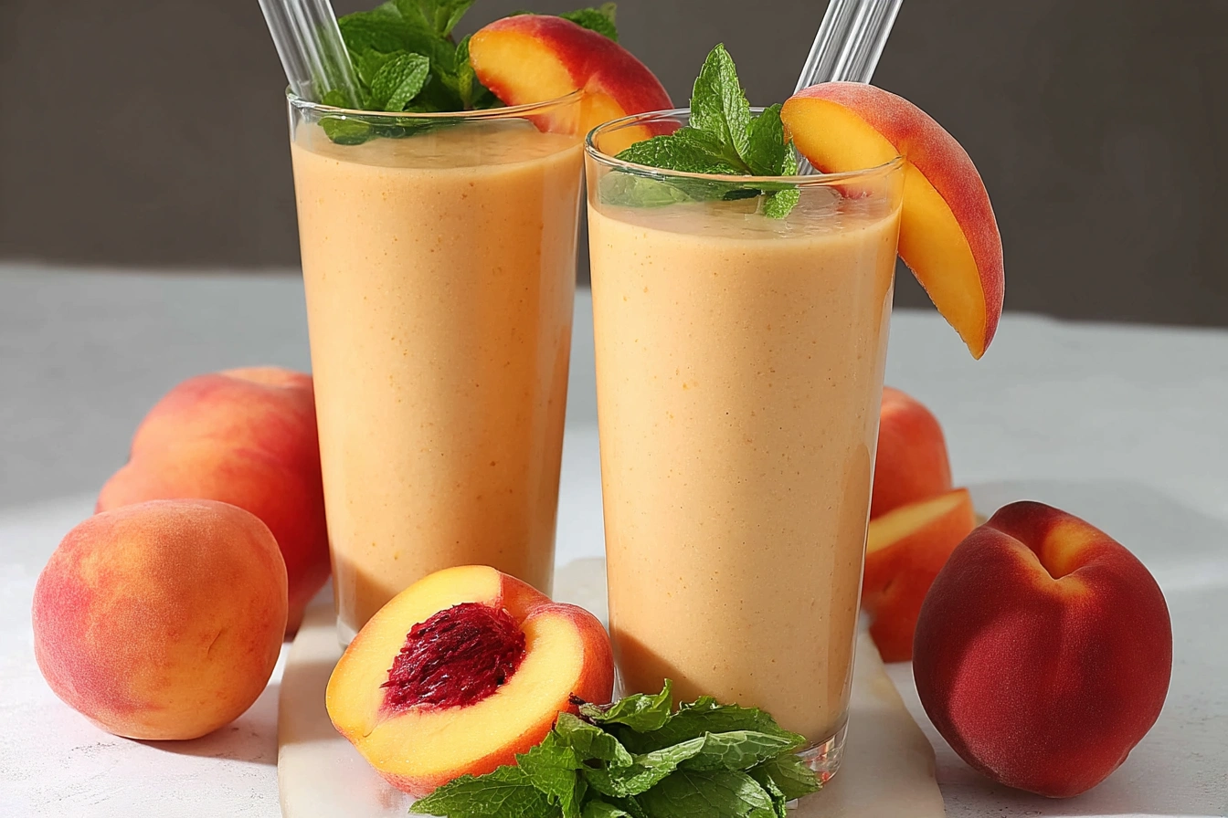 peach smoothie recipes